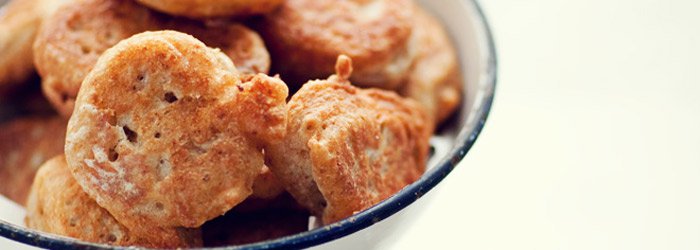 Whole grain fritters