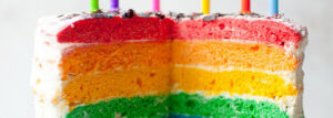 Rainbow Cake – tort tęczowy
