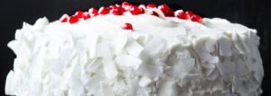 Red Coconut Cake