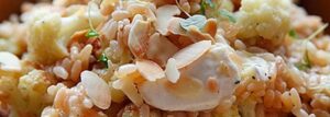 Risotto z pieczonym kalafiorem