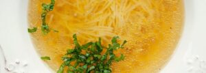 Broth from Roasted Chicken