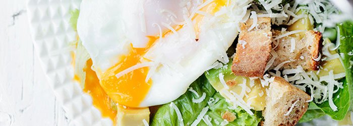 Avocado, Bean, and Egg Salad