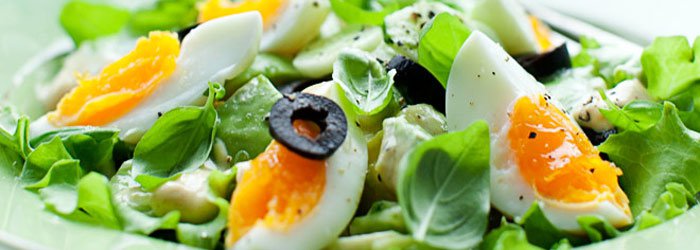 Avocado, Cucumber, and Egg Salad