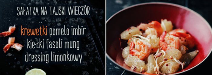 Salad with Shrimp and Pomelo