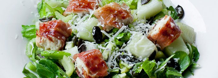 Chicken, Celery and Melon Salad
