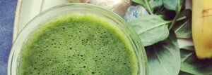 Smoothie szpinakowe z imbirem