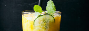 Smoothie z mango i ogórka