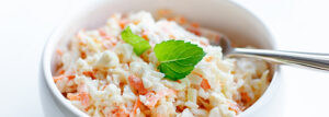 Surówka coleslaw z kalafiora