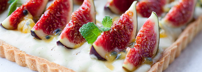 Tarta z figami i marakują