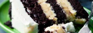 Tort bananowy z masą budyniową