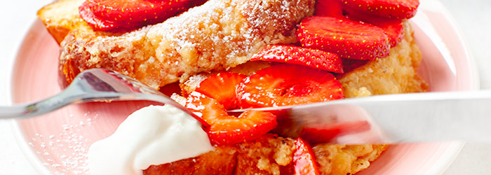 French Toast with Strawberries
