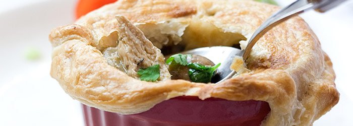 Zapiekanka z kurczakiem i pieczarkami