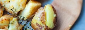 Ziemniaki pieczone w mundurkach z tymiankiem
