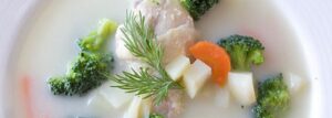 Broccoli Soup with Chicken – on Broth