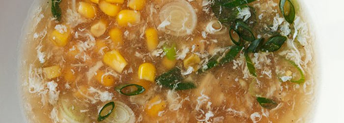 Chinese Corn and Chicken Soup