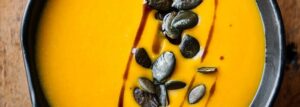 Pumpkin Soup with Pumpkin Seeds