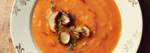 Pumpkin Soup with Saffron