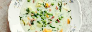Pea Soup Florentine