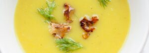 Creamy fennel soup