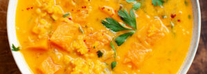 Lentil Soup with Pumpkin