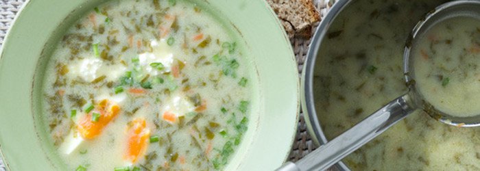 Sorrel soup
