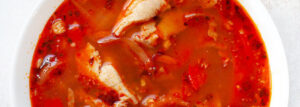 Hungarian carp soup