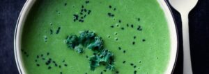Kale and Green Pea Soup