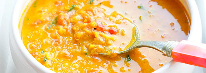 Lentil Soup with Tomatoes