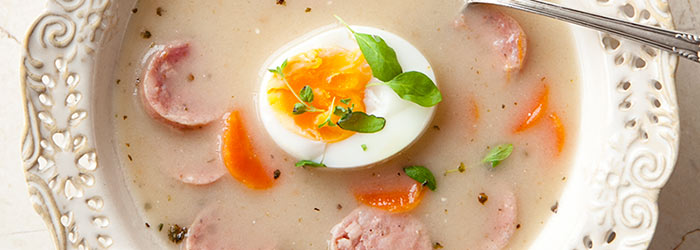 Fermented rye soup